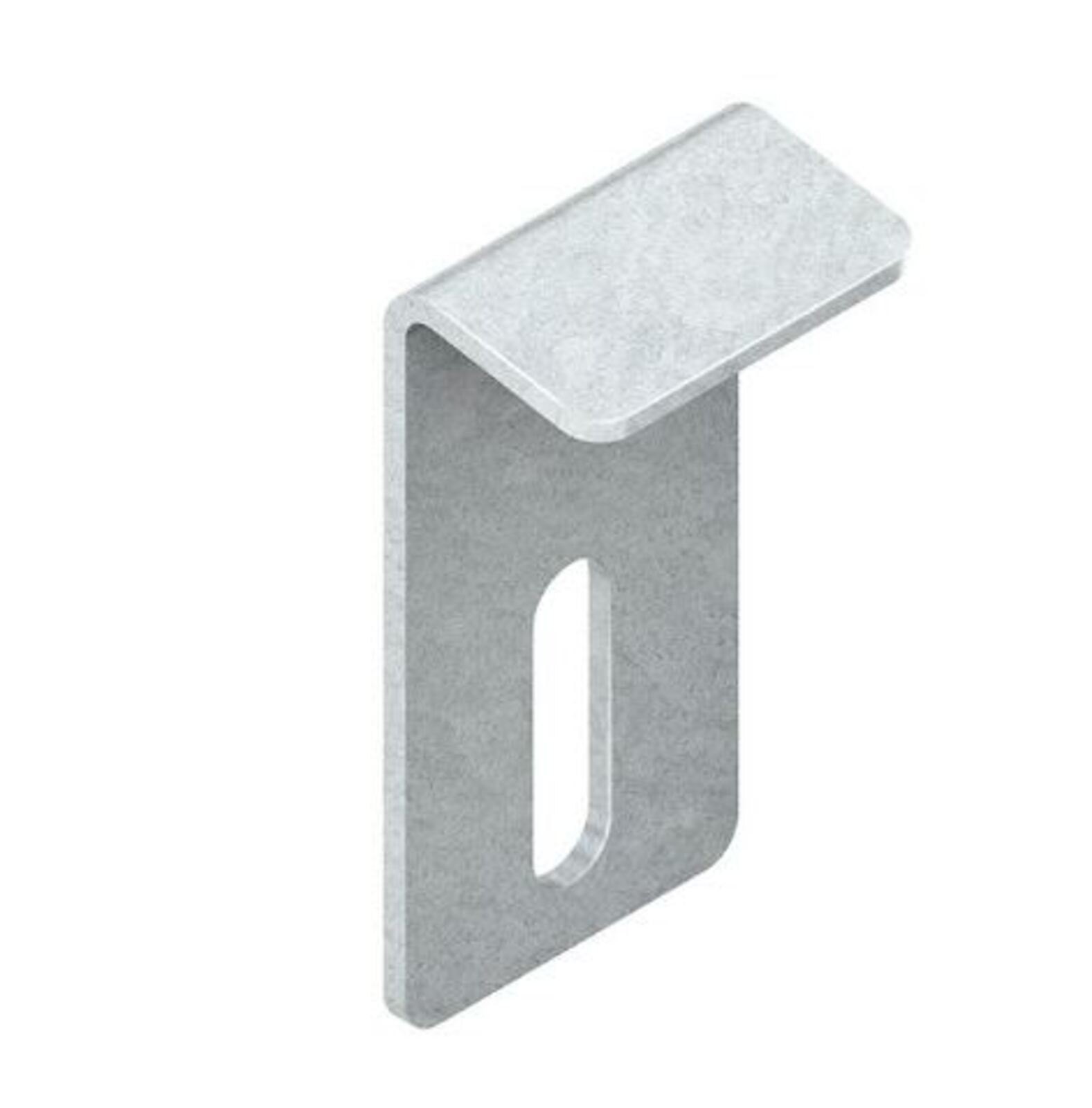 Cover retaining lug f/grid cable tray cover steel  hot-dip